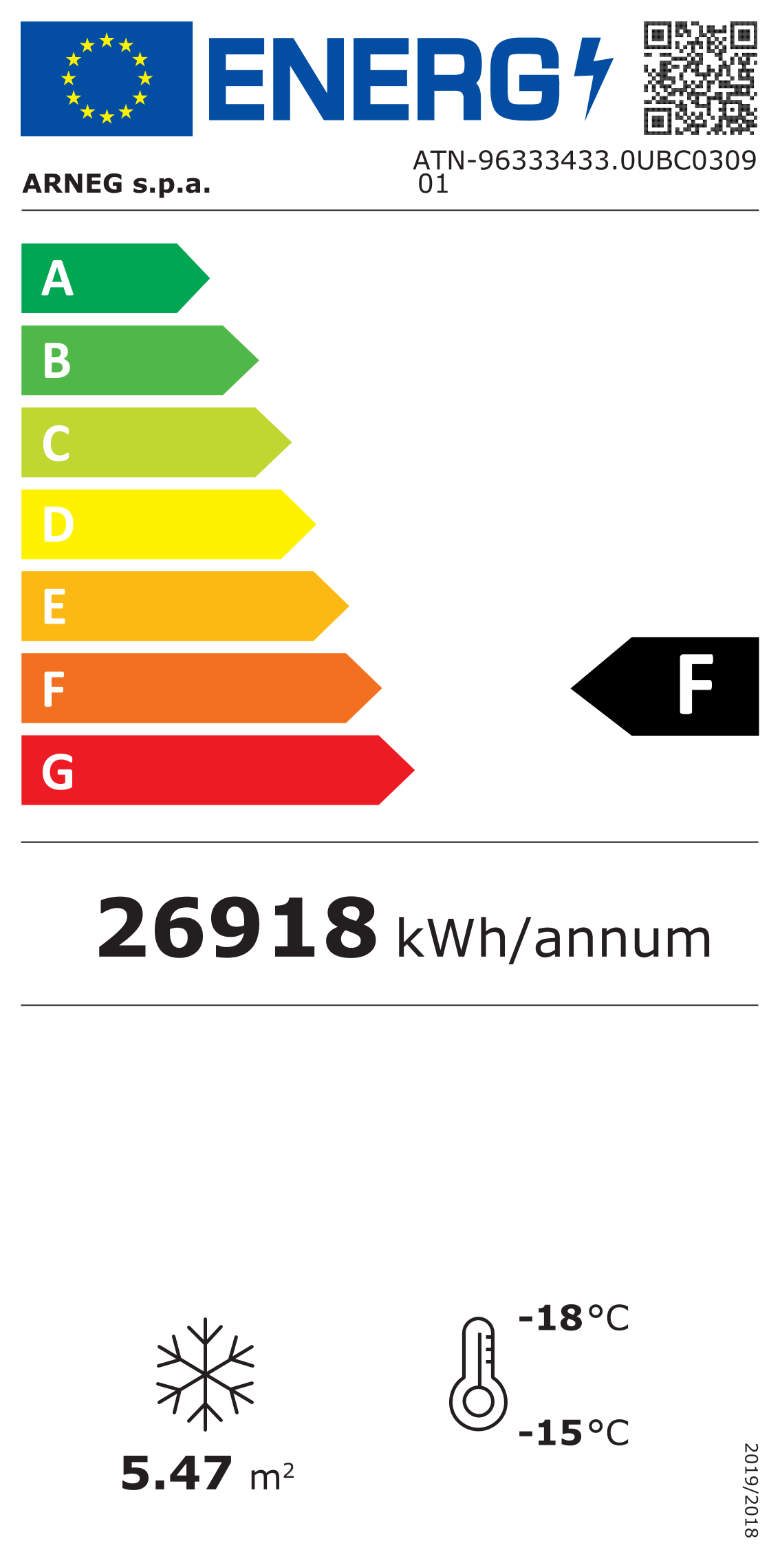 FULDA ECOCONTROL HP 205/65 R15 94H - европейски етикет