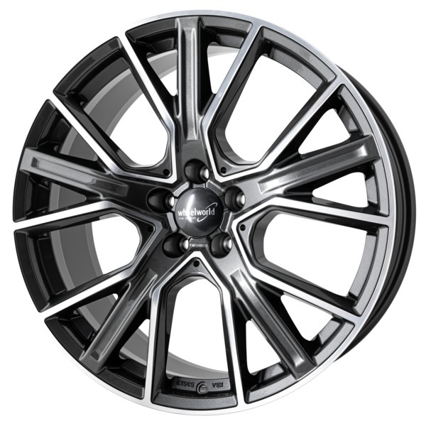Jante din aliaj 2DRV WH34 D GUNMETAL H. POL. 8Jx19