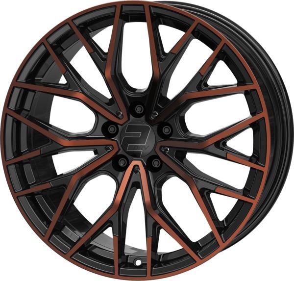 Алуминиеви джанти 2DRV WH37 SCHWARZ-KUPFER HGP 8Jx18