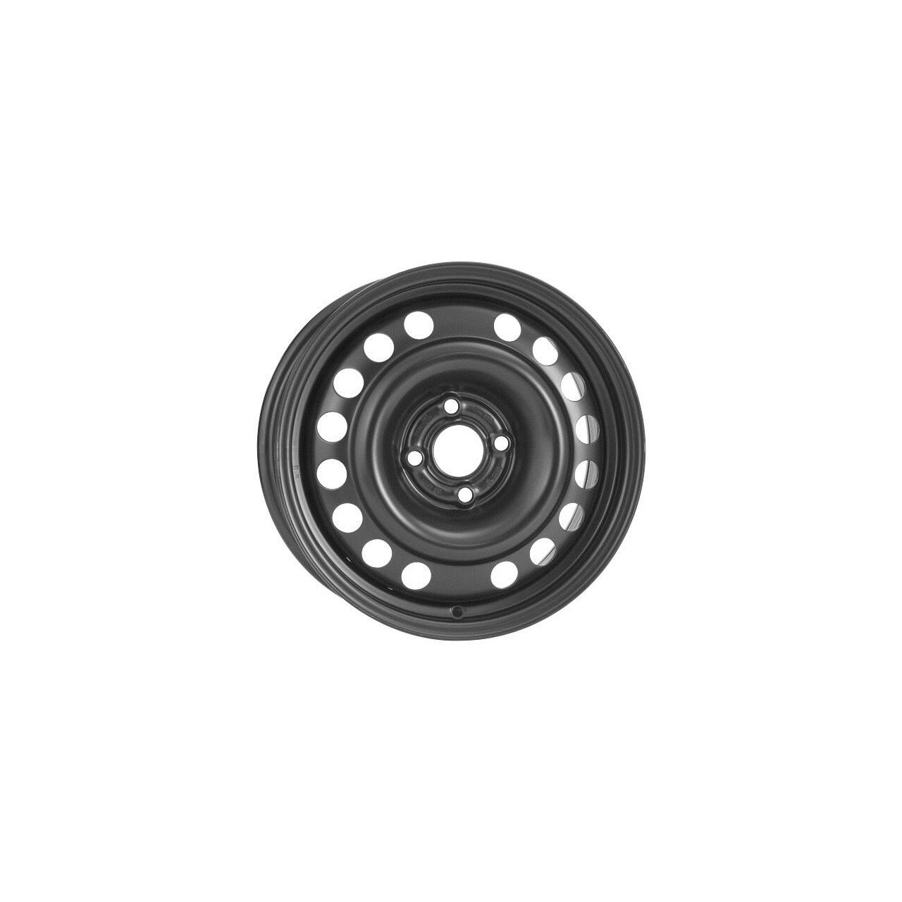 Jante din oțel ALCAR STAHLRAD 6435 Black 6Jx15
