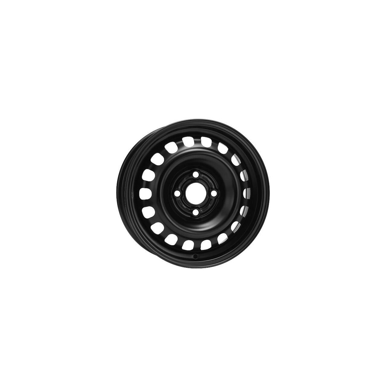 ALCAR STAHLRAD 6515 Black 5.5Jx14 Χαλύβδινες ζάντες ALCAR STAHLRAD 6515 Black 5.5Jx14