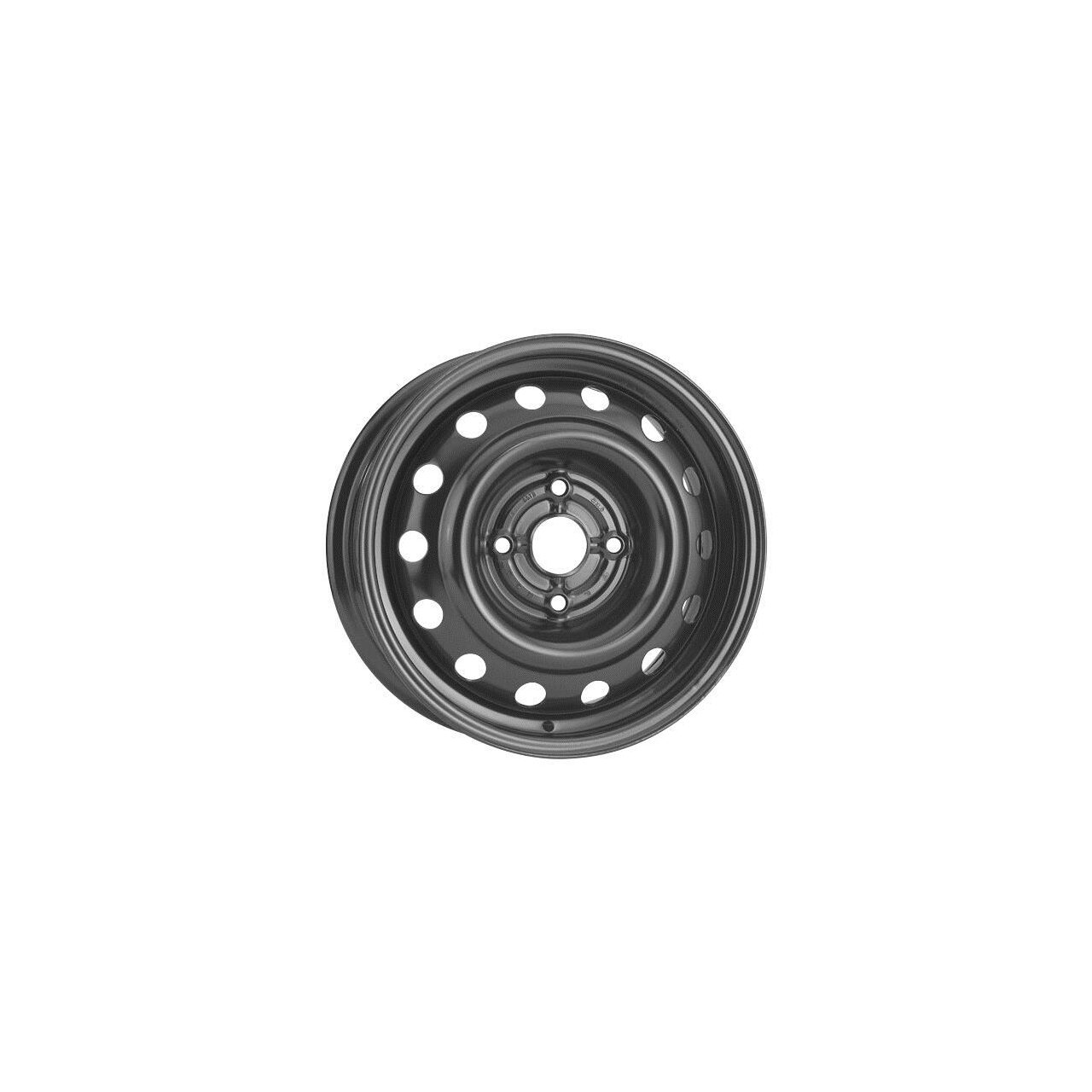 Χαλύβδινες ζάντες ALCAR STAHLRAD 6555 Black 5.5Jx14