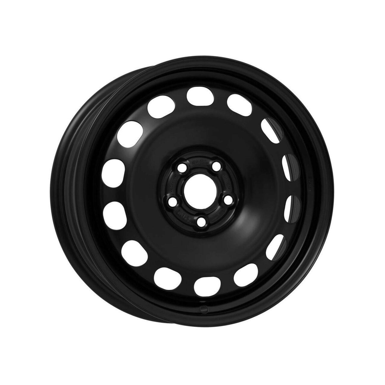 ALCAR STAHLRAD 6955 Black 6Jx16 Χαλύβδινες ζάντες ALCAR STAHLRAD 6955 Black 6Jx16