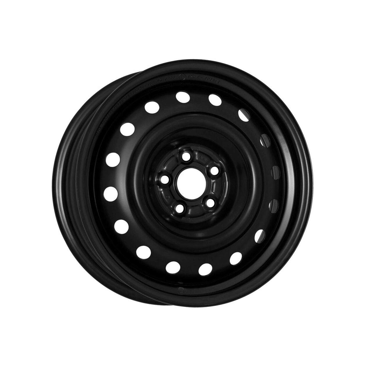 ALCAR STAHLRAD 7552 Black 6.5Jx16 Χαλύβδινες ζάντες ALCAR STAHLRAD 7552 Black 6.5Jx16