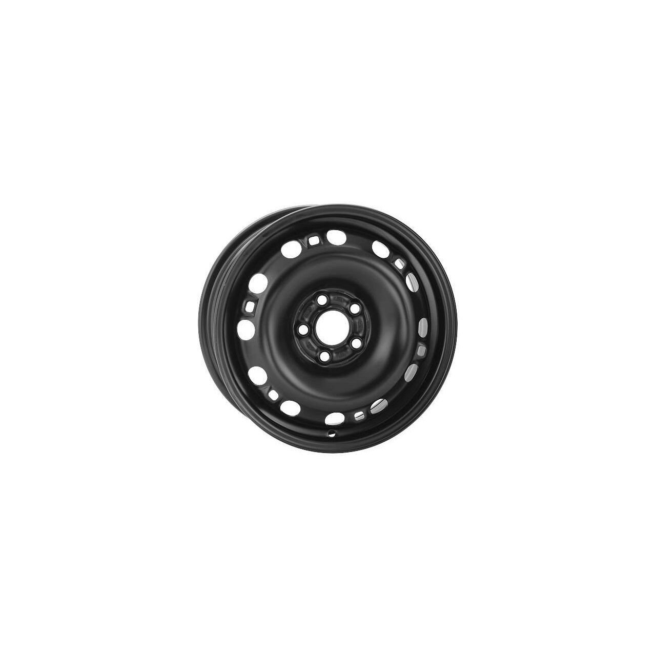 Χαλύβδινες ζάντες ALCAR STAHLRAD 7760 Black 6Jx15