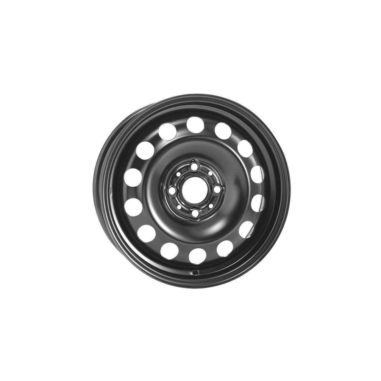 Χαλύβδινες ζάντες ALCAR STAHLRAD 8155 Black 5.5Jx15
