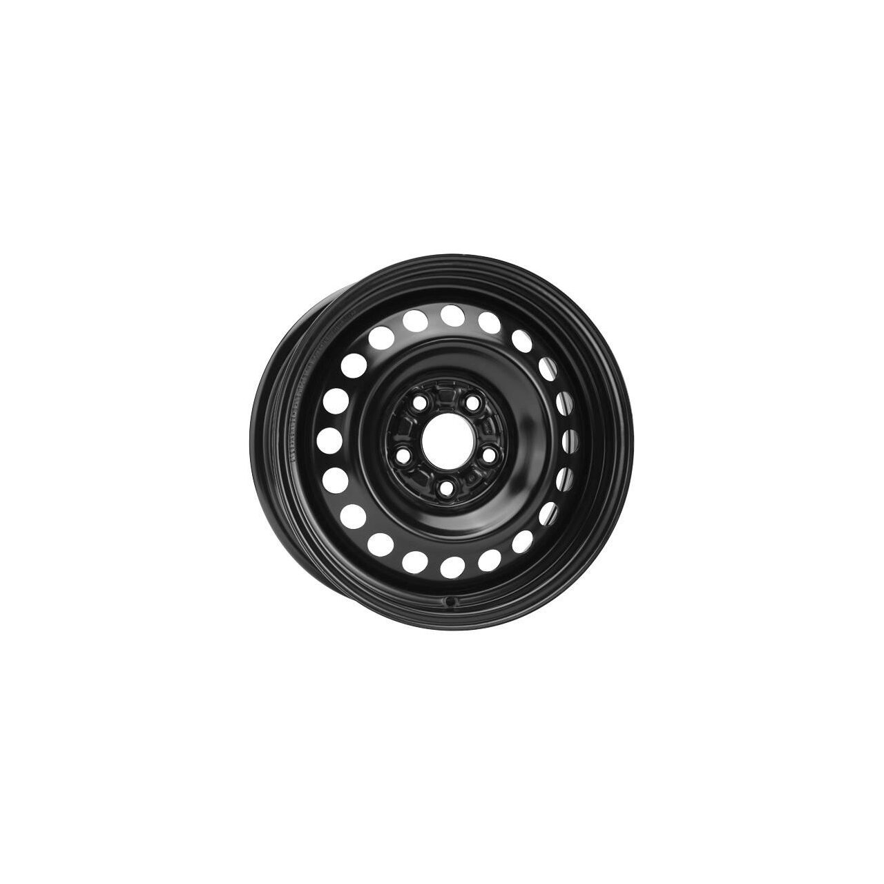 Jante din oțel ALCAR STAHLRAD 8987 Black 6.5Jx16