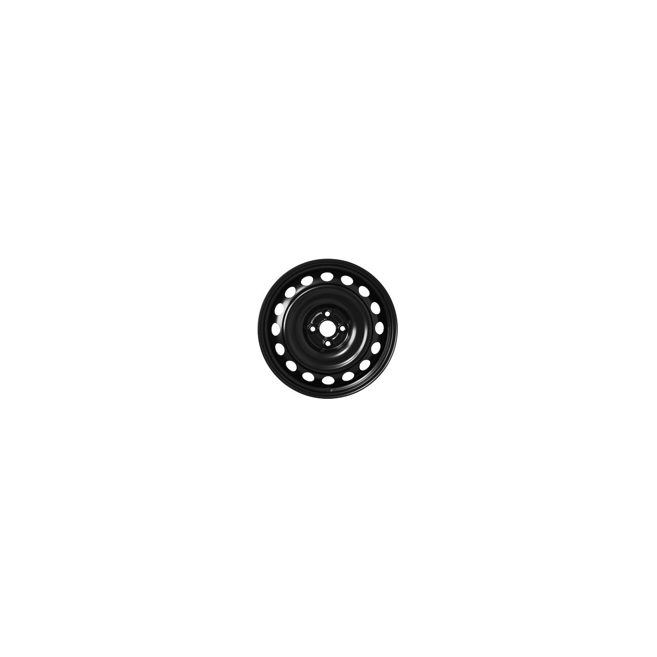 Jante din oțel ALCAR STAHLRAD 9616 Black 5Jx17