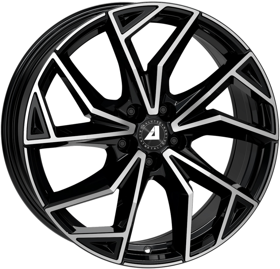 ALUTEC ADX 02 Gloss Black / Polished 9Jx20 Jante din aliaj ALUTEC ADX 02 Gloss Black / Polished 9Jx20