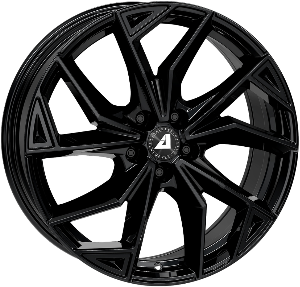 ALUTEC ADX 02 Gloss Black 7Jx17 Алуминиеви джанти ALUTEC ADX 02 Gloss Black 7Jx17