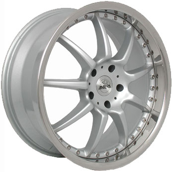 Алуминиеви джанти ANTERA 321-SL SILVER STEEL LIP 8Jx18