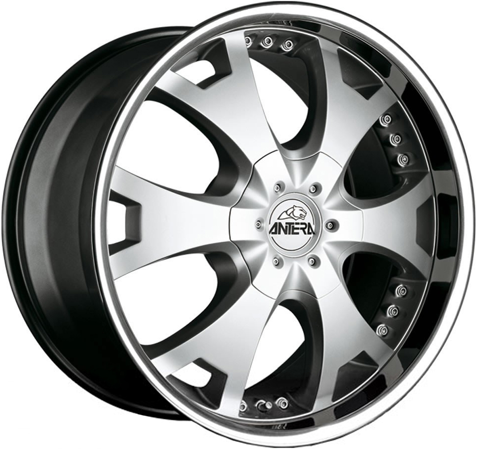 Jante din aliaj ANTERA 361-SL SILVER STEEL LIP 10Jx22