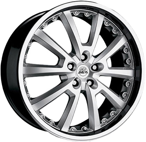 Алуминиеви джанти ANTERA 363-SL SILVER STEEL LIP 8.5Jx18