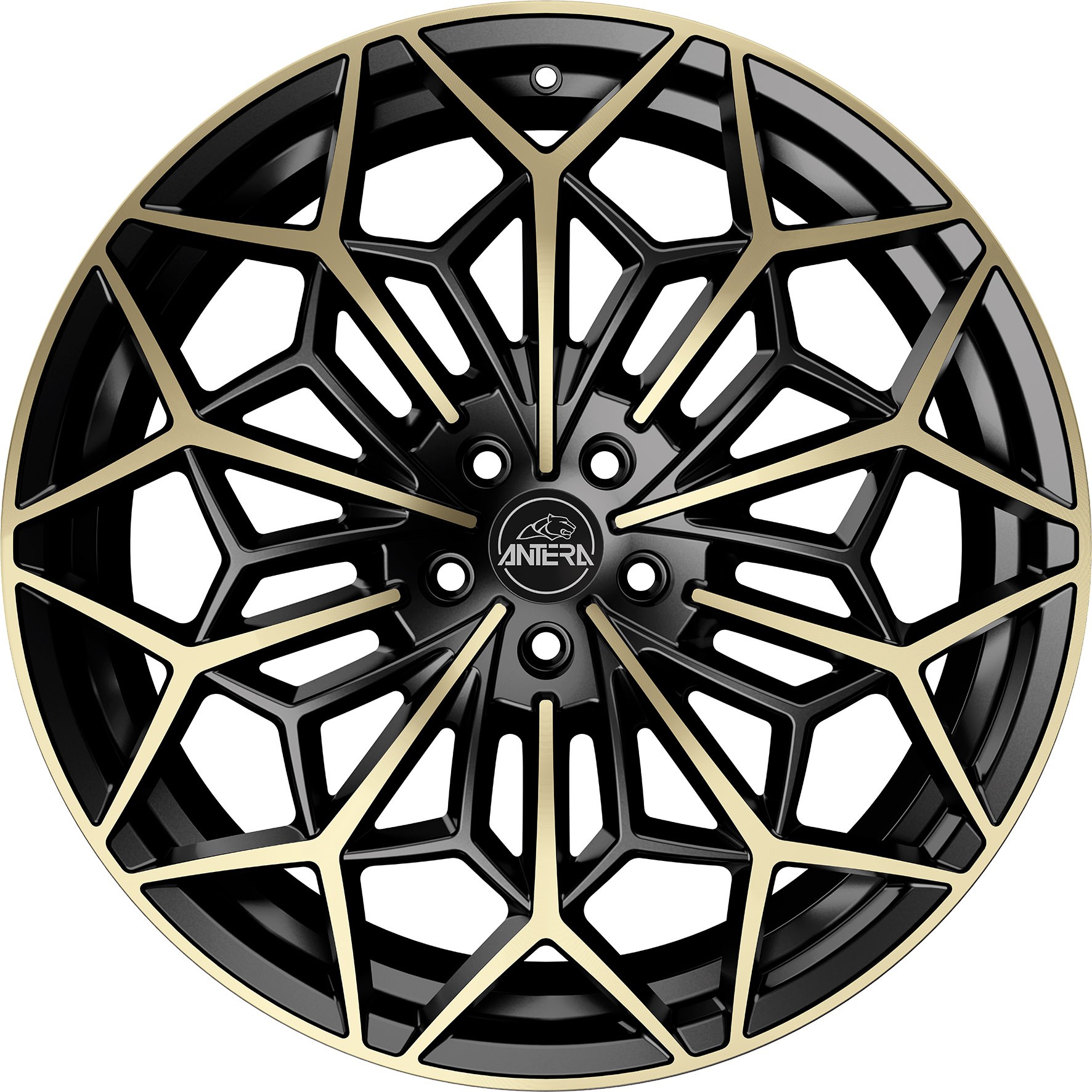 Алуминиеви джанти ANTERA A105 Piano Black Champagne 9.5Jx20