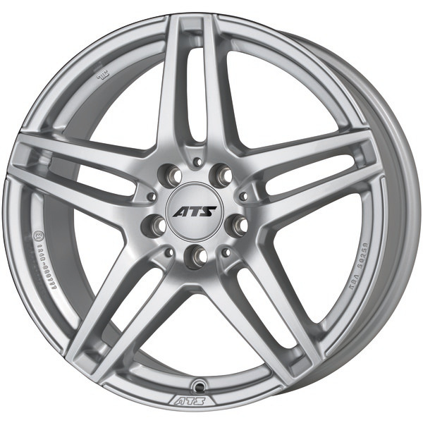 Ζάντες κραμάτων ATS MIZAR POLAR-SILBER 7Jx17