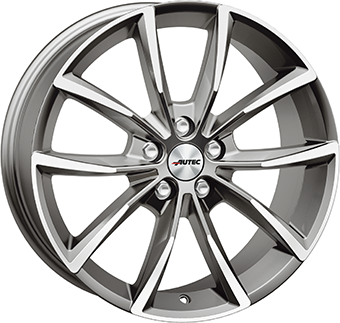 AUTEC ASTANA Titanium / Polished 8Jx19 Алуминиеви джанти AUTEC ASTANA Titanium / Polished 8Jx19