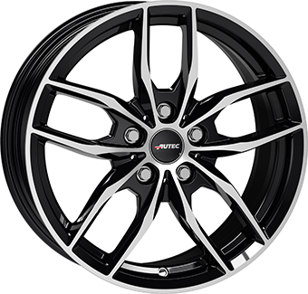AUTEC BAVARIS Gloss Black / Polished 8Jx19 Алуминиеви джанти AUTEC BAVARIS Gloss Black / Polished 8Jx19