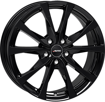 AUTEC BRIXEN Gloss Black 7Jx17 Алуминиеви джанти AUTEC BRIXEN Gloss Black 7Jx17