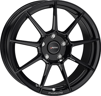Jante din aliaj AUTEC CLUB RACING Gloss Black 7.5Jx17