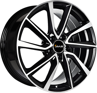 AVUS VELGEN AC-518 Gloss Black / Polished 6Jx15 Алуминиеви джанти AVUS VELGEN AC-518 Gloss Black / Polished 6Jx15