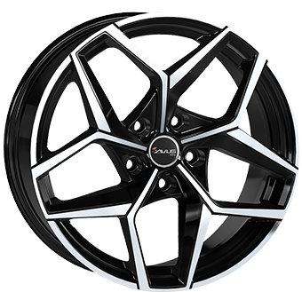 Алуминиеви джанти AVUS VELGEN AC-523 Gloss Black / Polished 8Jx19