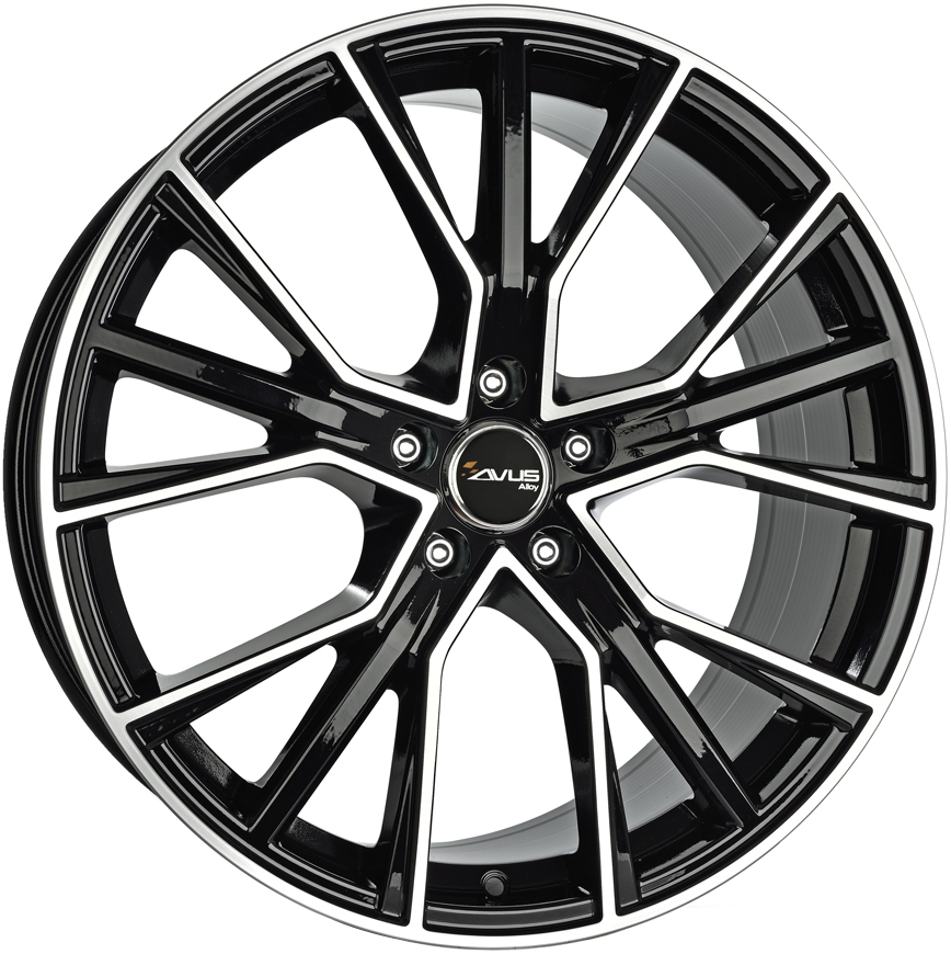 Алуминиеви джанти AVUS VELGEN AF18 Gloss Black / Polished 8.5Jx19