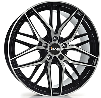 Jante din aliaj AVUS VELGEN AF19 Gloss Black / Polished 8Jx18