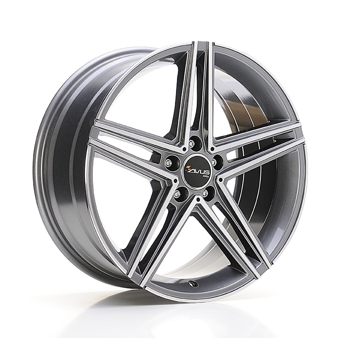 Алуминиеви джанти AVUS AC-515 ANTHRACITE POLISHED 8Jx18