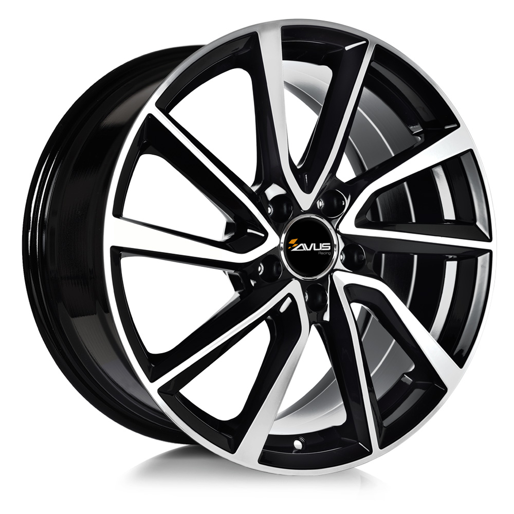 Ζάντες κραμάτων AVUS AC-518 BLACK POLISHED 8Jx18
