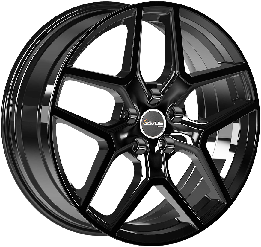 Ζάντες κραμάτων AVUS AC-519 BLACK 7Jx17