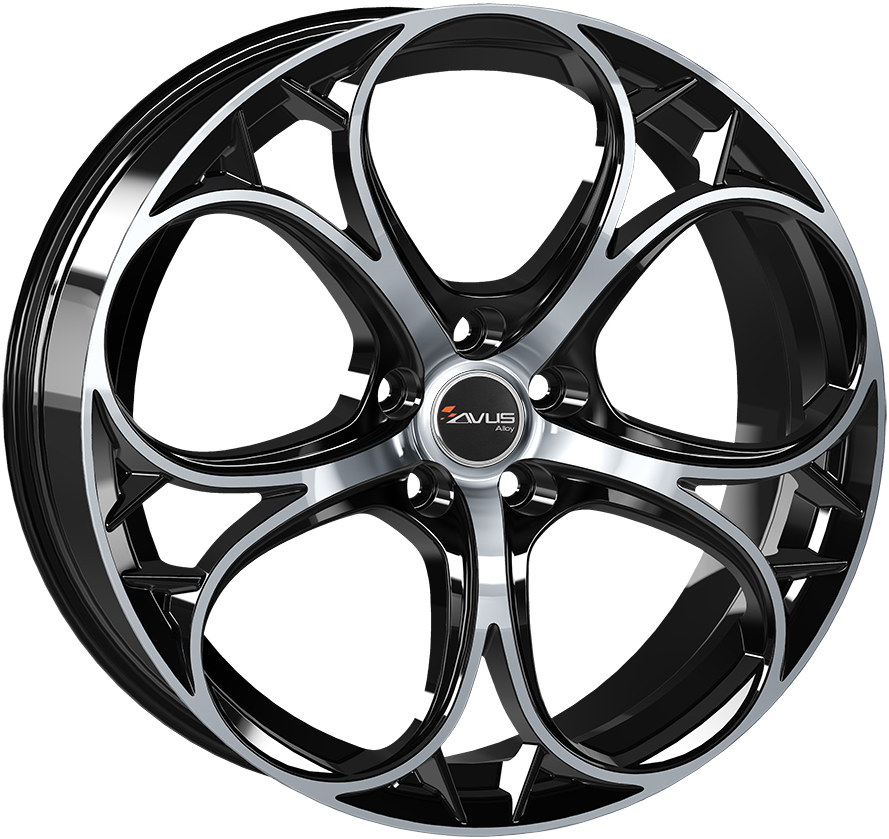 Ζάντες κραμάτων AVUS AC-520 BLACK POLISHED 9Jx19