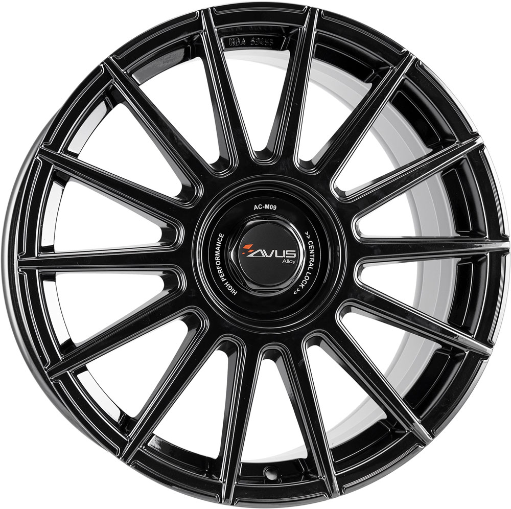 Алуминиеви джанти AVUS AC-M09 - DM09 BLACK 8.5Jx19