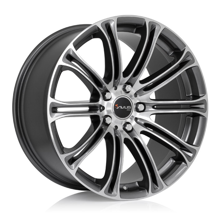 Алуминиеви джанти AVUS AC-MB1 ANTHRACITE POLISHED 8.5Jx20