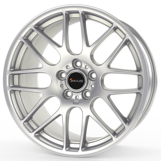 AVUS AC-MB6 HYPER SILVER 8Jx19 Ζάντες κραμάτων AVUS AC-MB6 HYPER SILVER 8Jx19