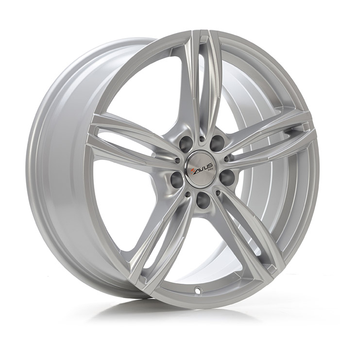 Алуминиеви джанти AVUS AF15 HYPER SILVER 7.5Jx17