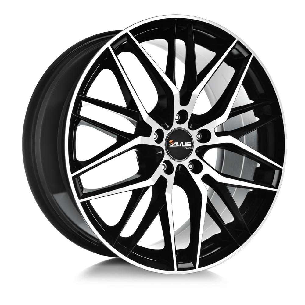 Алуминиеви джанти AVUS AF19 - RW 0.1 BLACK POLISHED 8.5Jx19