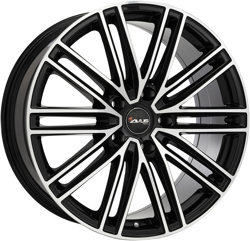 Jante din aliaj AVUS AC-M08 BLACK POLISHED 9Jx20