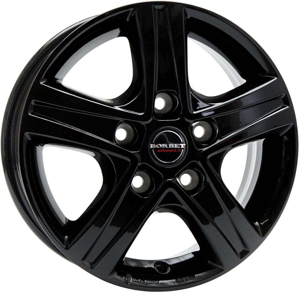 Ζάντες κραμάτων BORBET CWD BLACK GLOSSY 7Jx17
