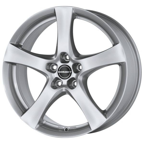 Алуминиеви джанти BORBET BRILLANTSILBER 6.5Jx16