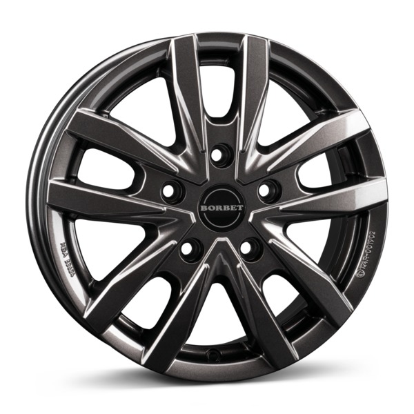 BORBET CW5 M.ANTHRAZIT GLOSSY 6Jx16 Алуминиеви джанти BORBET CW5 M.ANTHRAZIT GLOSSY 6Jx16