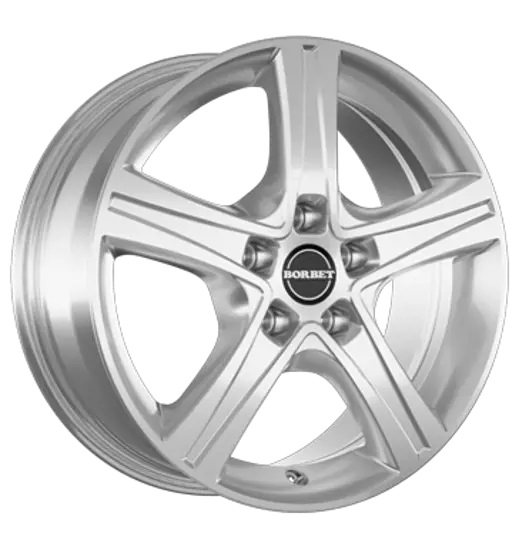 BORBET CWD CRYSTAL SILVER 7Jx17 Алуминиеви джанти BORBET CWD CRYSTAL SILVER 7Jx17