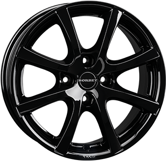BORBET LV4 Gloss Black 5.5Jx15 Алуминиеви джанти BORBET LV4 Gloss Black 5.5Jx15