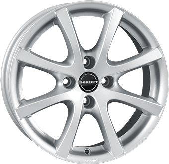 BORBET LV4 Silver 5.5Jx14 Ζάντες κραμάτων BORBET LV4 Silver 5.5Jx14