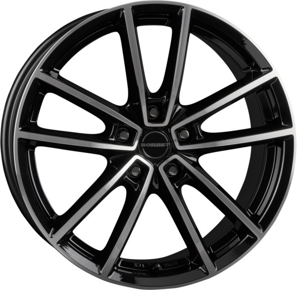 Jante din aliaj BORBET W BLACK POL.GLOSSY 8Jx20