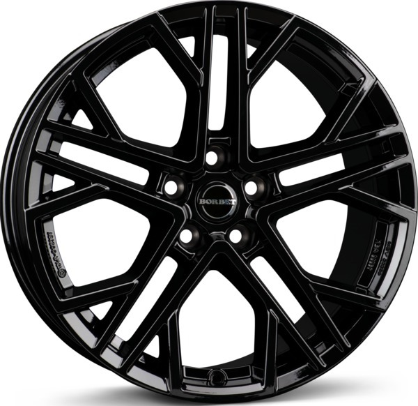 Алуминиеви джанти BORBET XV BLACK GLOSSY 8.5Jx19