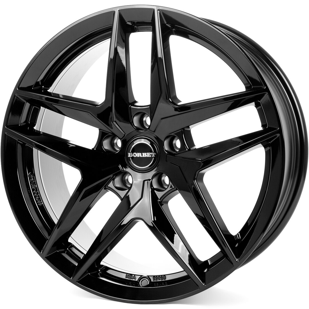 Алуминиеви джанти BORBET Z BLACK GLOSSY 8Jx19