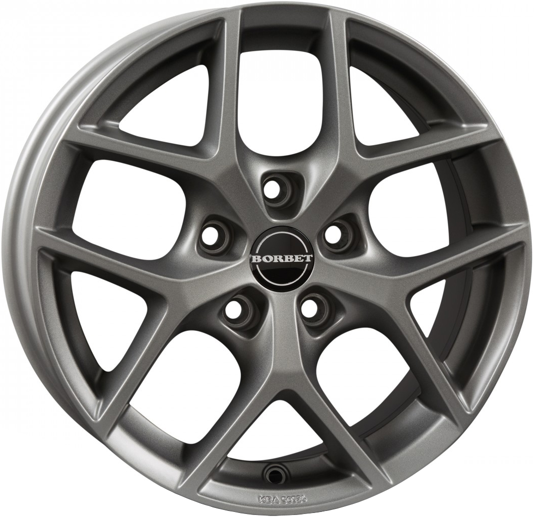 BORBET Y-706 TITAN MATT 7Jx16 Алуминиеви джанти BORBET Y-706 TITAN MATT 7Jx16
