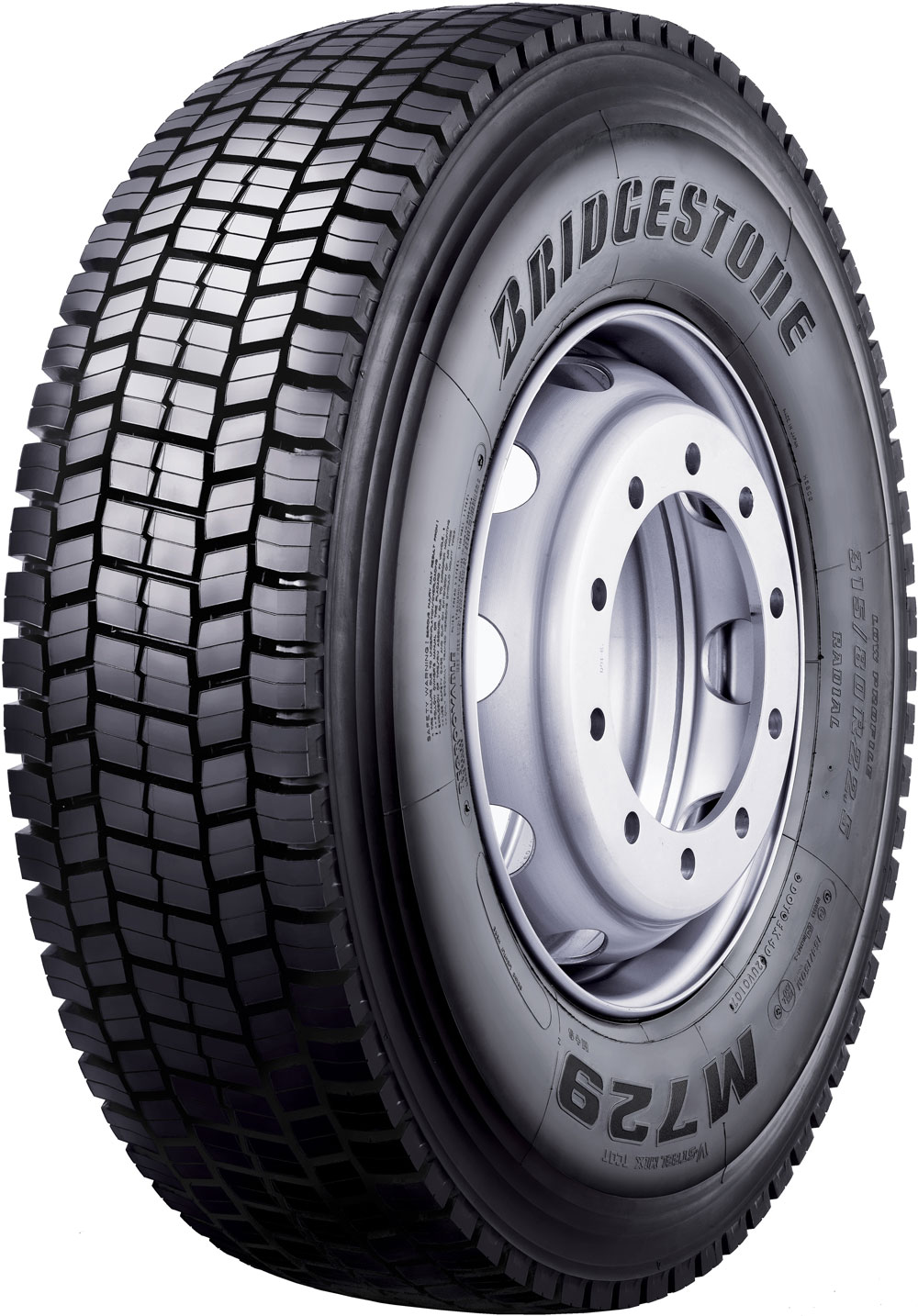 BRIDGESTONE M729 16PR 245/70 R17.5 136M Тежкотоварни гуми BRIDGESTONE M729 16PR 245/70 R17.5 136M