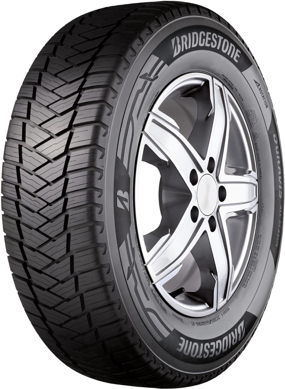 Anvelope microbuz BRIDGESTONE DURAVIS ALL SEASON 235/60 R17 117R