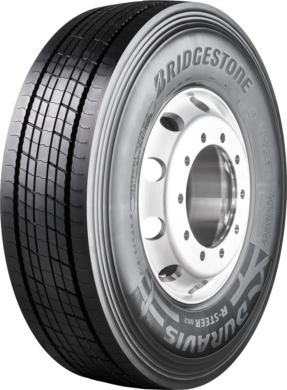 product_type-heavy_tires BRIDGESTONE DURAVIS R-STEER 002 EVO TL 385/65 R22.5 164K